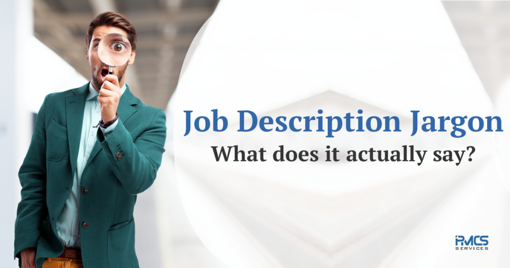 Job Description Jargon - What does it actually say?