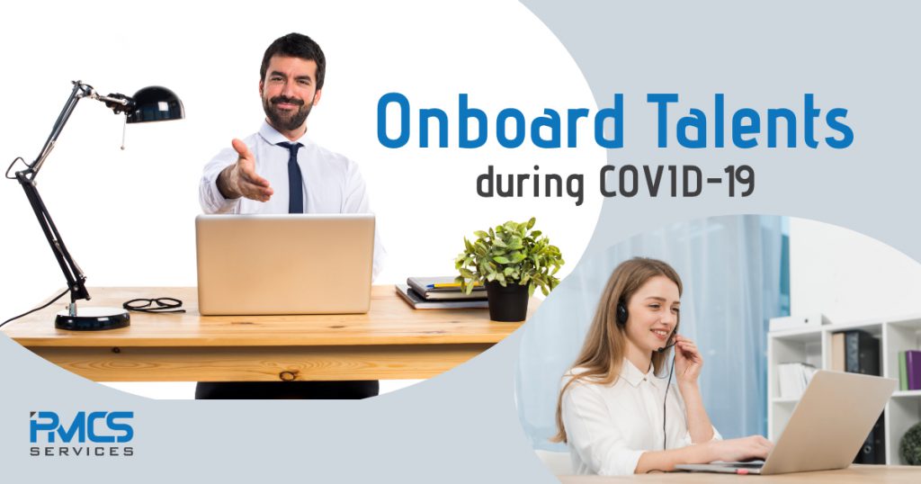 onboard talents during COVID19